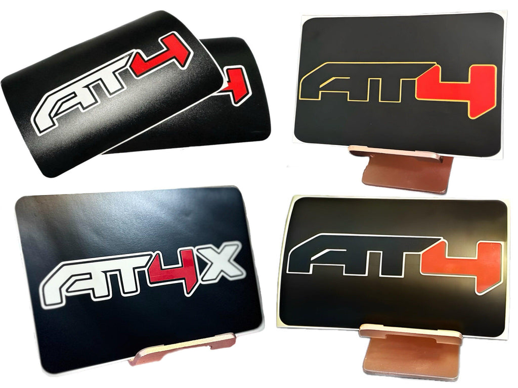 2019-2024 Custom SunVisor Warning Blackouts : GMC Sierra AT4