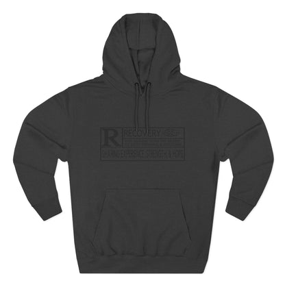 Recovery Hoodie – "Sharing Experience, Strength & Hope" Fleece Pullover