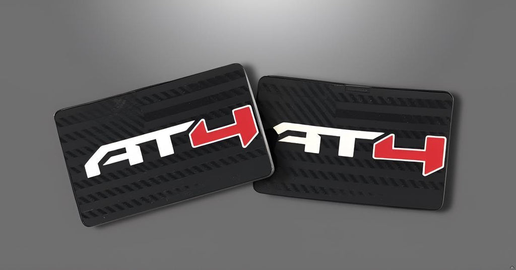 2019-2024 Custom SunVisor Warning Blackouts : GMC Sierra AT4