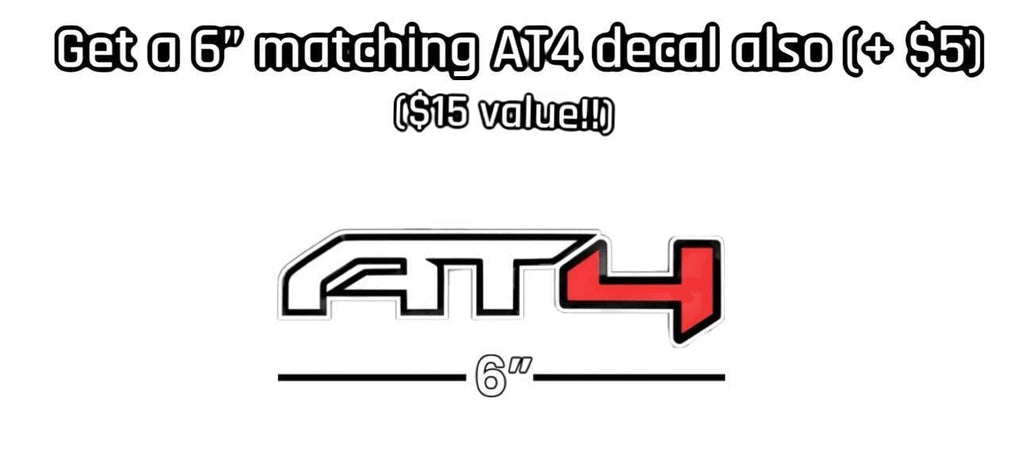 2019-2024 Custom SunVisor Warning Blackouts : GMC Sierra AT4