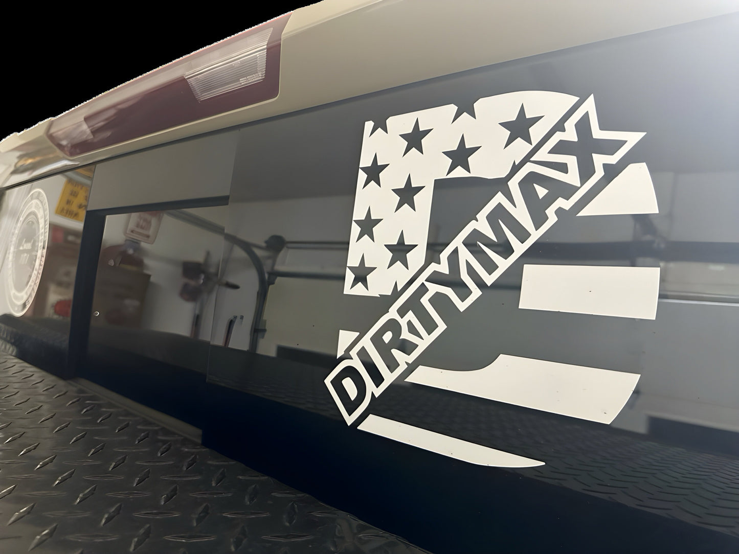 Duramax "DIRTYMAX" Decal 10" - Custom Color Choices