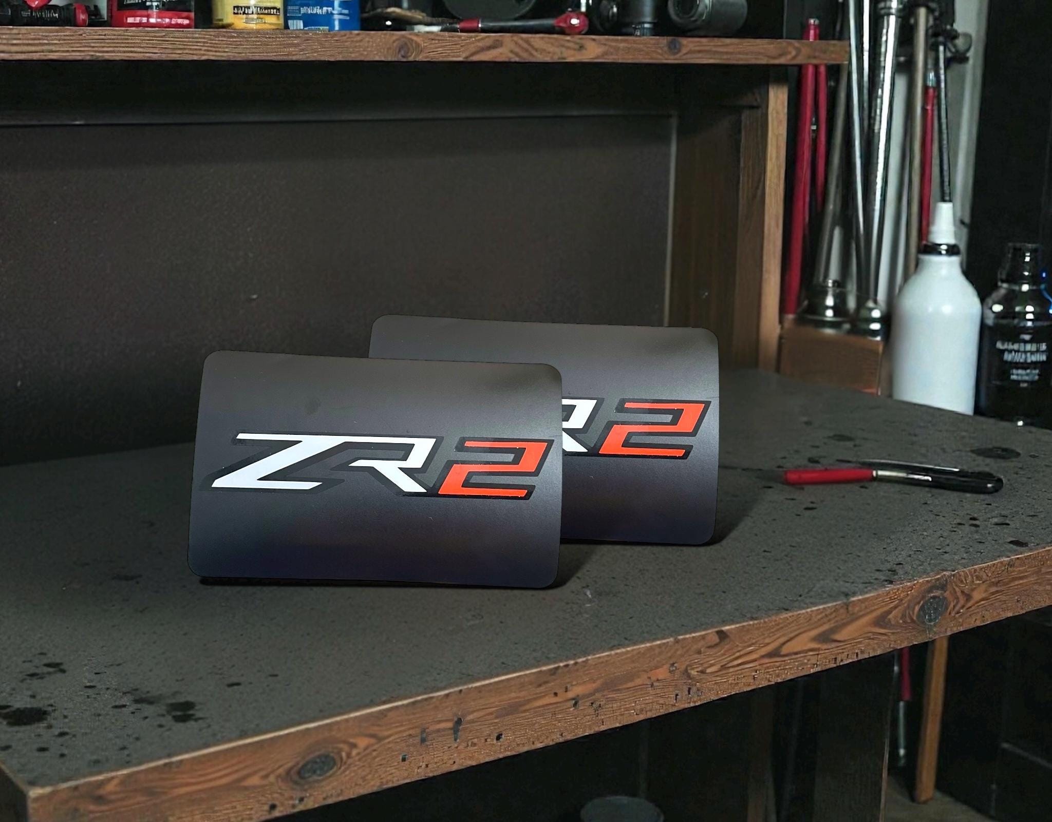 Sun Visor Warning Label Blackouts : Chevrolet Silverado ZR2/RST/Z71/High Country/TrailBoss/LT