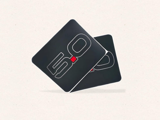 SunVisor Warning Label Blackouts - Mustang GT 5.0 GT350 GT500 *set of 2*