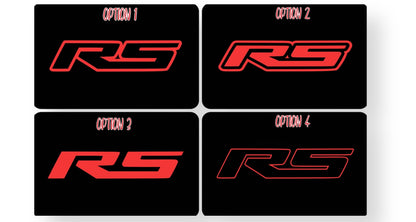 SunVisor Warning Label Blackouts | RS/RST - Chevy Equinox/Blazer/Traverse/Trailblazer