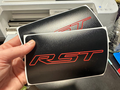 SunVisor Warning Label Blackouts | RS/RST - Chevy Equinox/Blazer/Traverse/Trailblazer