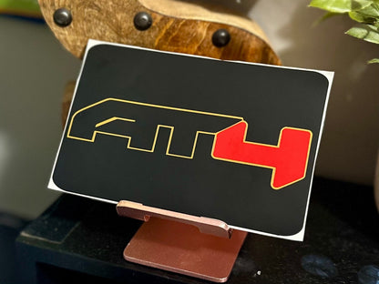 2019-2024 SunVisor Warning Label Blackouts : GMC Sierra AT4