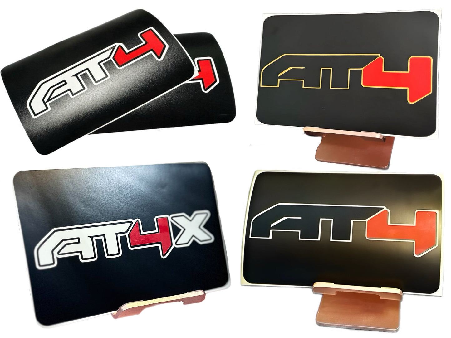 2019-2024 SunVisor Warning Label Blackouts : GMC Sierra AT4