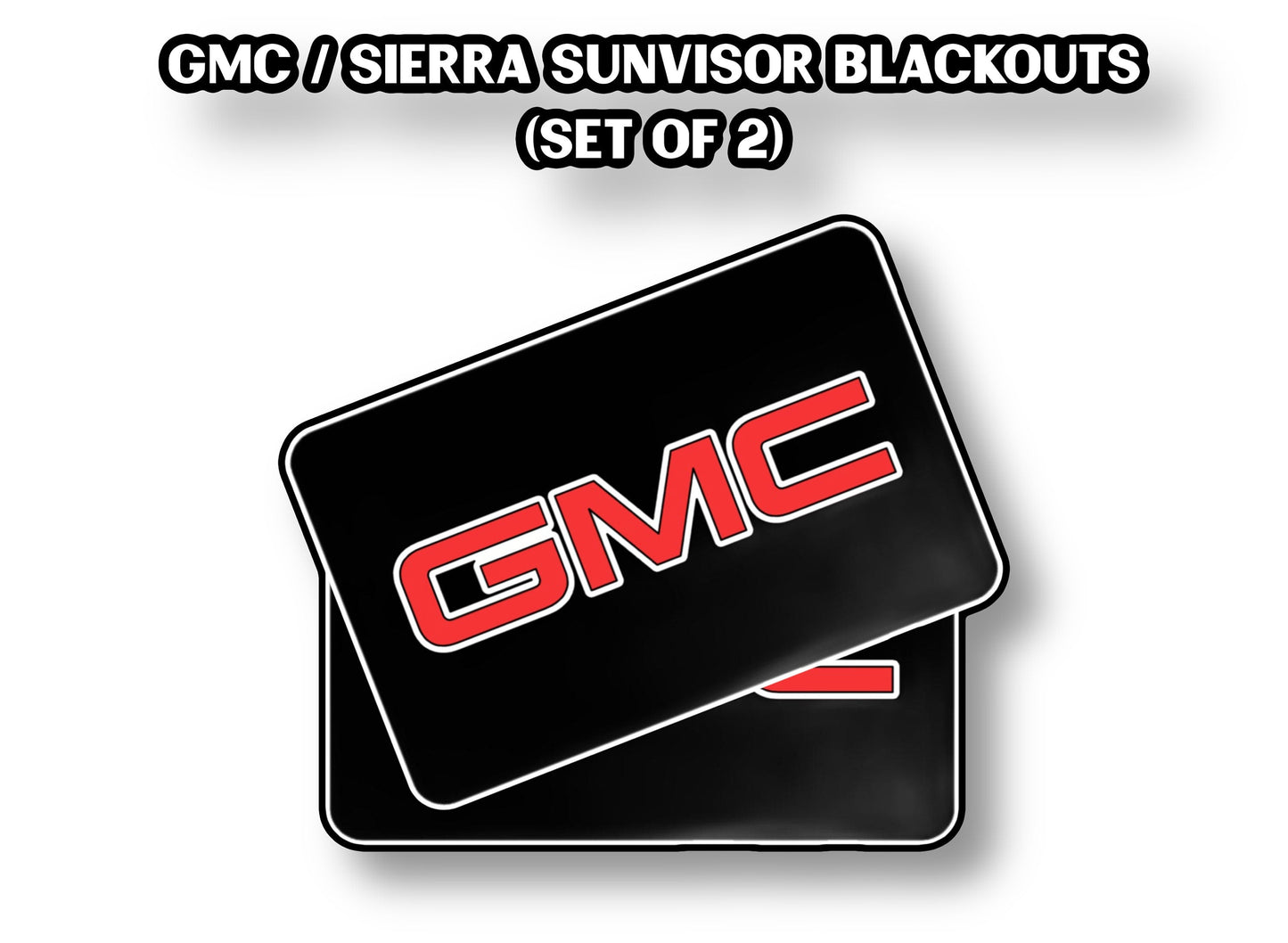 SunVisor Warning Blackouts - GMC/SIERRA