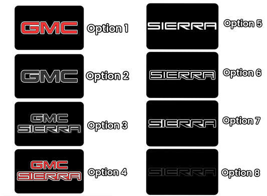 SunVisor Warning Blackouts - GMC/SIERRA