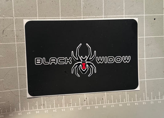 Black Widow AT4/AT4X SunVisor Warning Label Blackouts | (set of 2)
