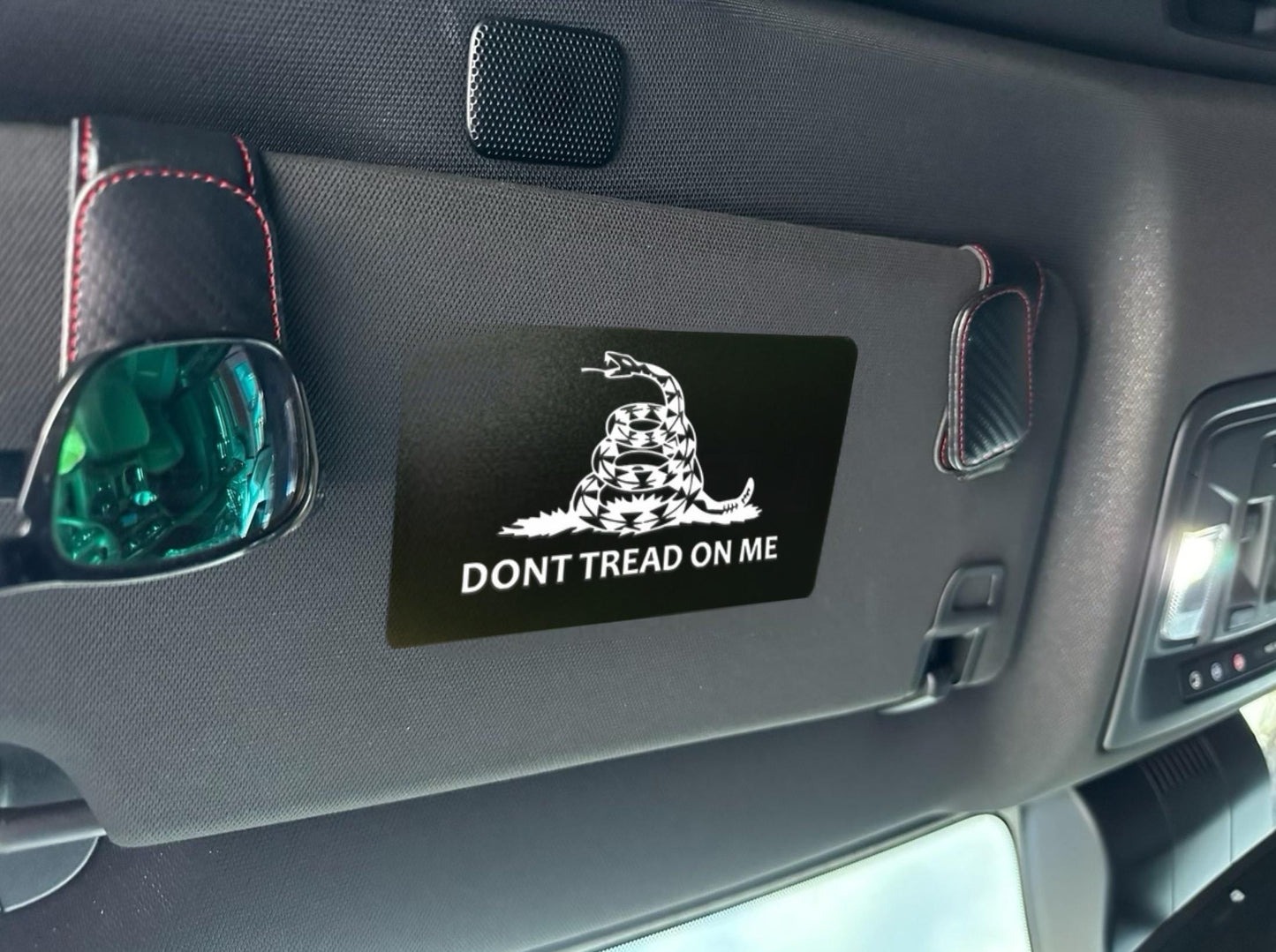 Don’t Tread On Me SunVisor Blackouts Custom - Set of 2