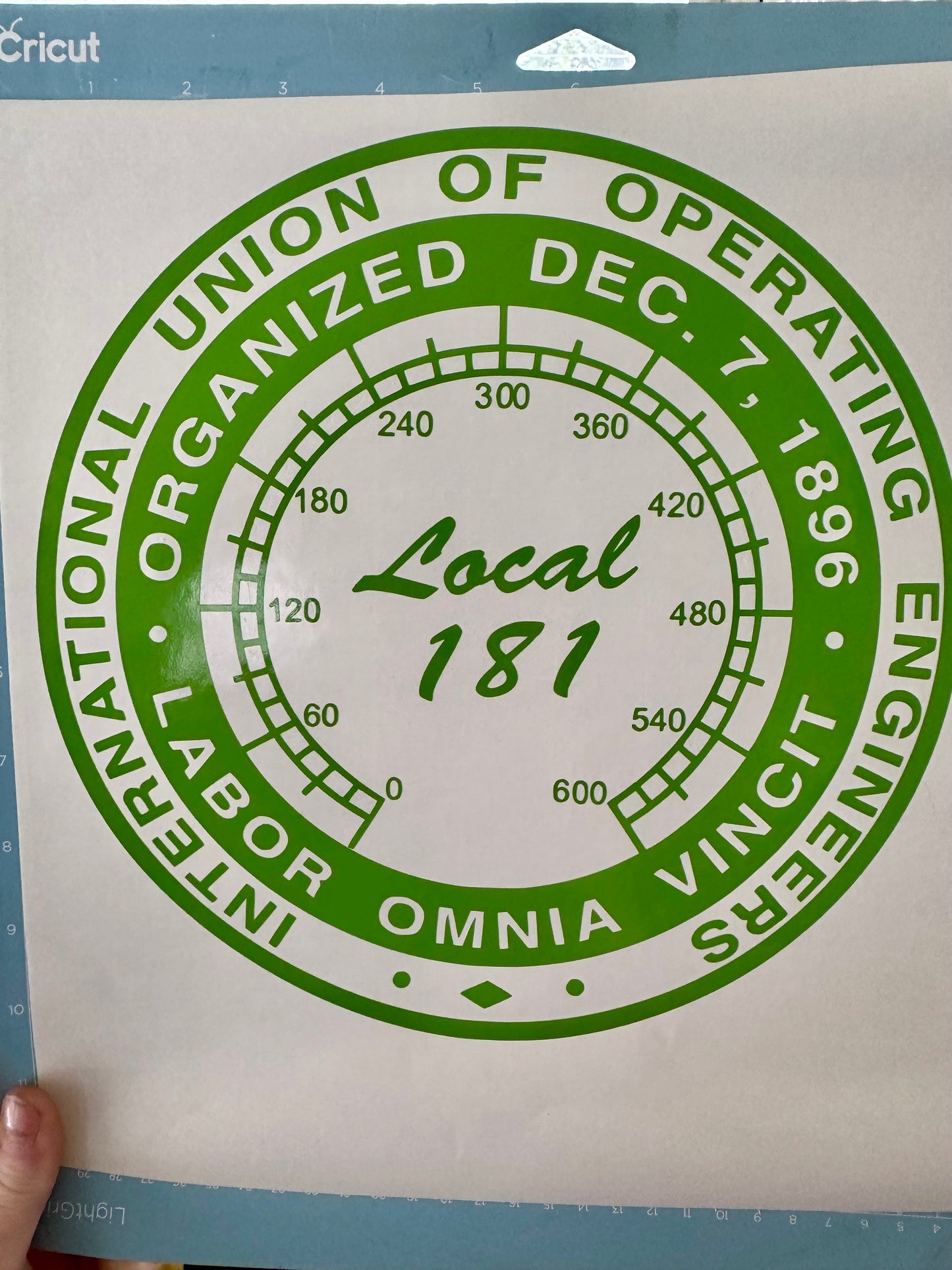 Custom IUOE Union Logo Decal - YOUR Union #