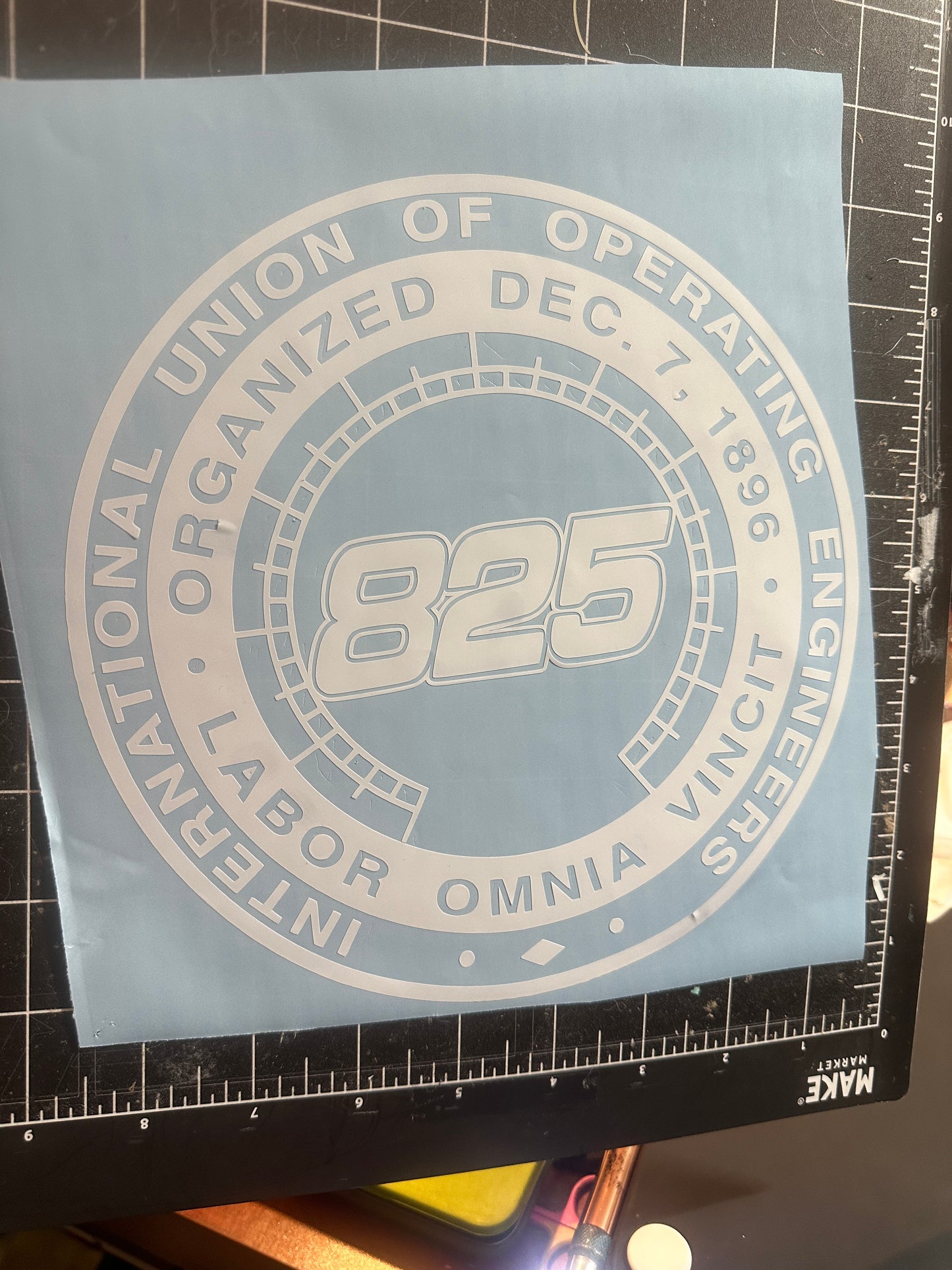 Custom IUOE Union Logo Decal - YOUR Union #