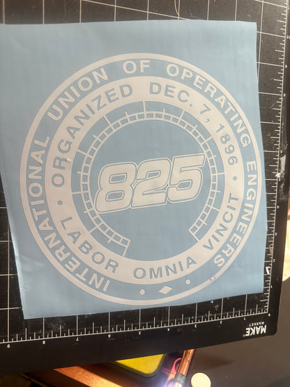 Custom IUOE Union Logo Decal - YOUR Union #