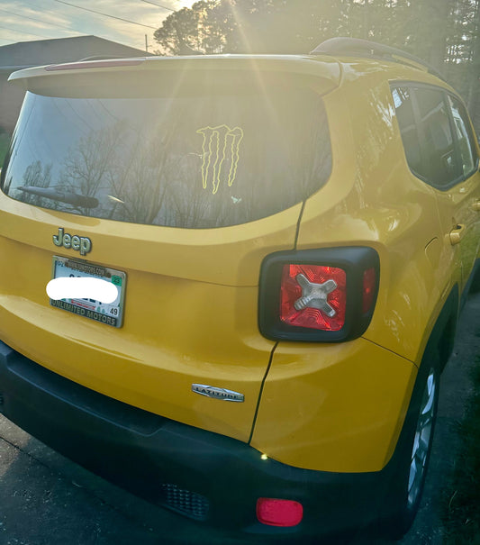 Custom Monster Logo Decal