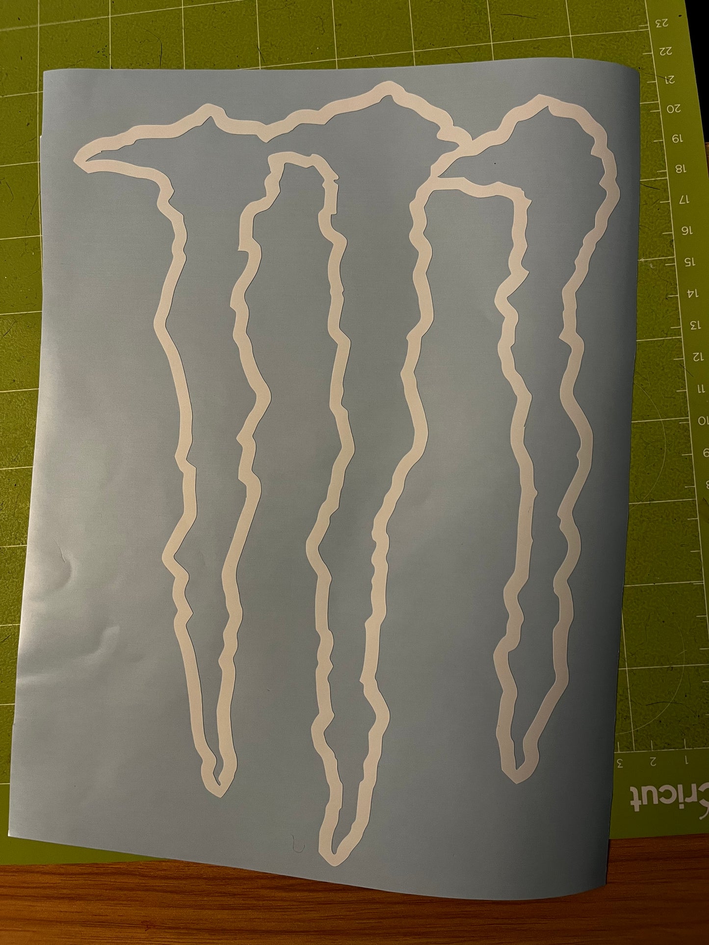 Custom Monster Logo Decal