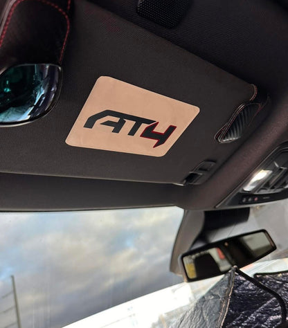 Custom SunVisor Warning Label Blackouts