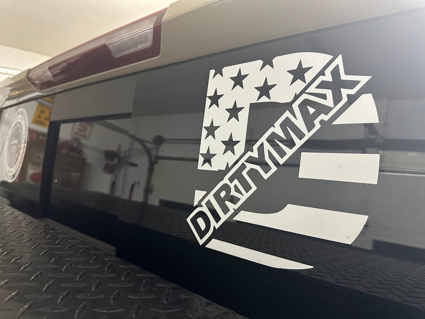 Duramax “DIRTYMAX” Decal 6” - Custom Color