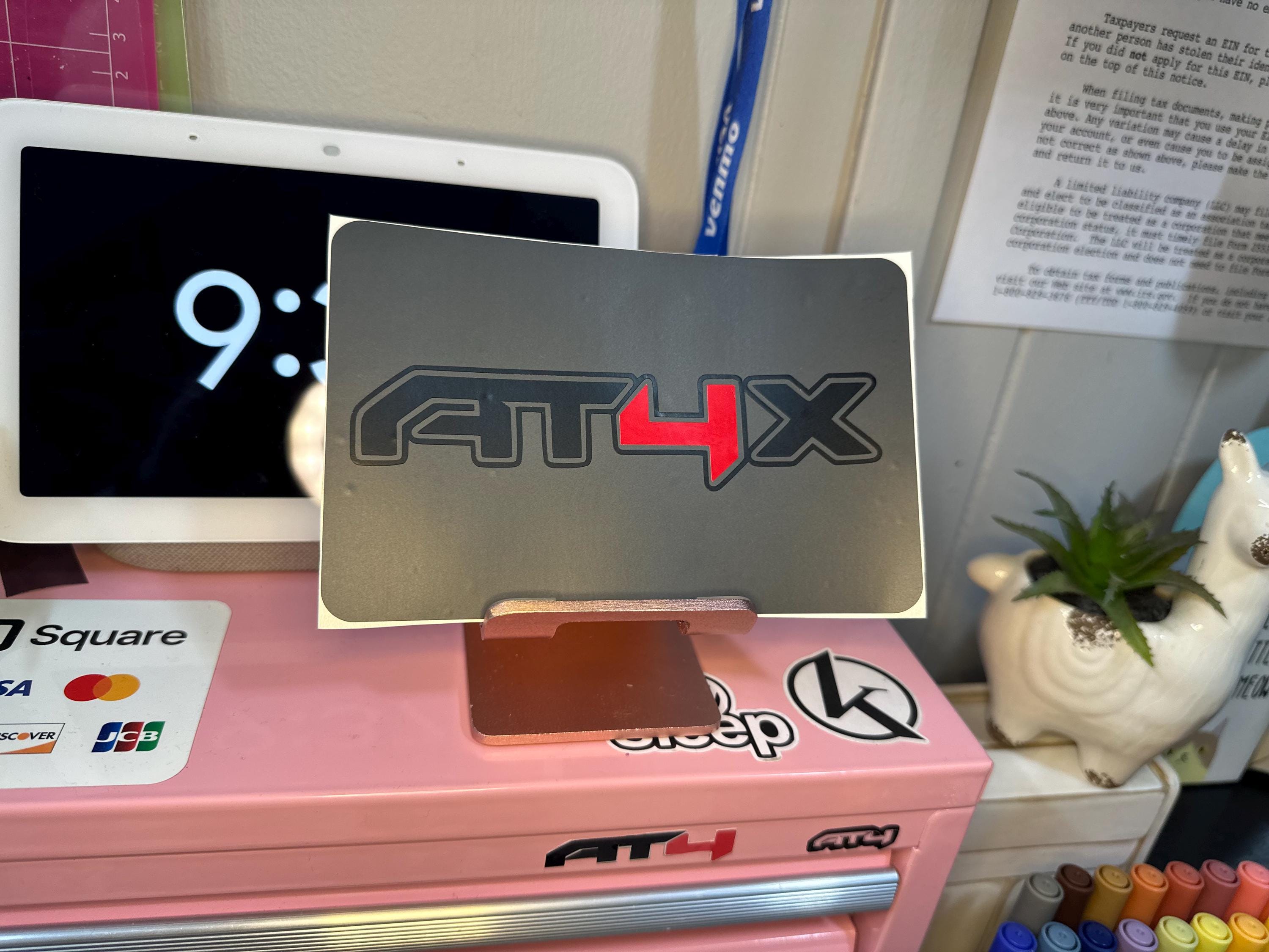 2019-2024 Custom SunVisor Warning Blackouts : GMC Sierra AT4