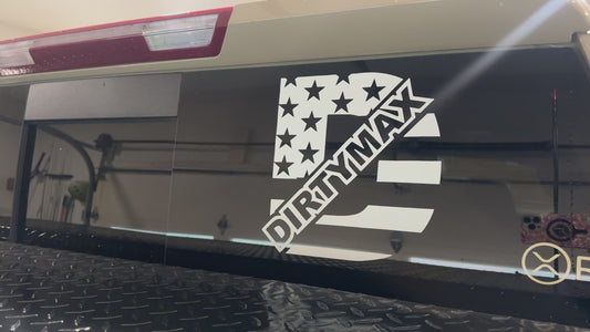 Custom DIRTYMAX Duramax Decal